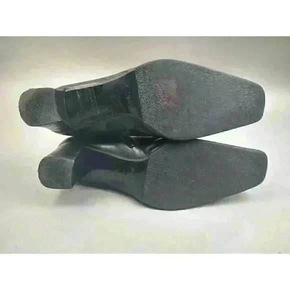 Paul Green Ankle Booties Women’s US 9 baby soft Black Leather Side Zip - Picture 9 of 11